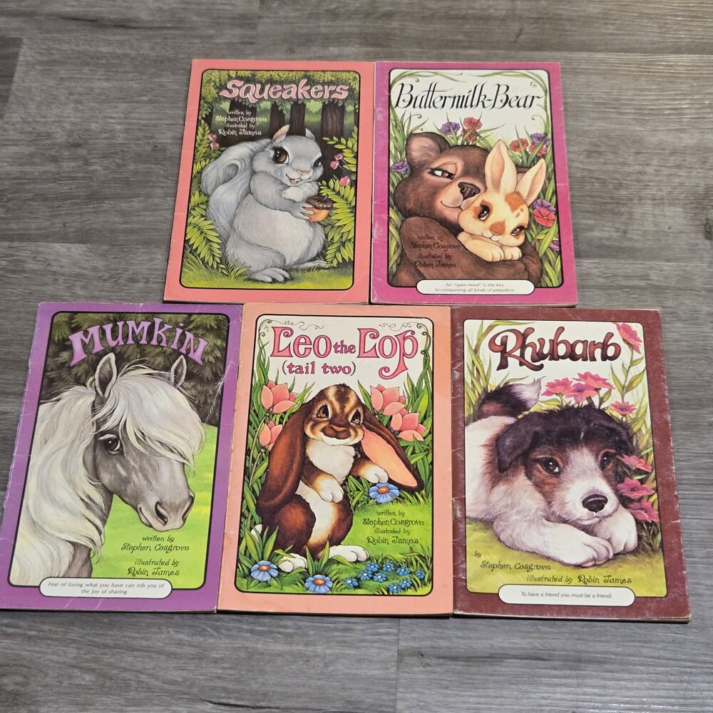 Vintage Serendipity Books Lot of 5 Paperback Cosgrove and James